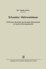 E-Book (pdf) Schweizer Mehrwertsteuer von Theodor Gimmy