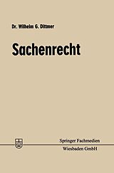 E-Book (pdf) Sachenrecht von Wilhelm Gustav Dittmer