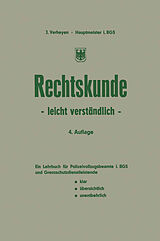 E-Book (pdf) Rechtskunde  leicht verständlich von Josef Verheyen