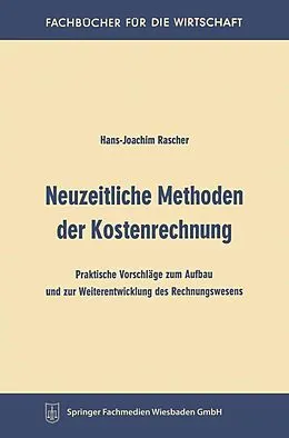 E-Book (pdf) Neuzeitliche Methoden der Kostenrechnung von Hans-Joachim Rascher