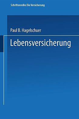 E-Book (pdf) Lebensversicherung von Paul B. Hagelschuer