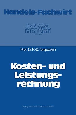 E-Book (pdf) Kosten- und Leistungsrechnung von Hans-Dieter Torspecken