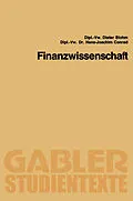 E-Book (pdf) Finanzwissenschaft von Dieter Blohm, Hans-Joachim Conrad