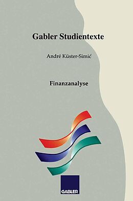 E-Book (pdf) Finanzanalyse von André Küster-Simi