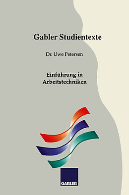 E-Book (pdf) Einführung in Arbeitstechniken von Uwe Petersen