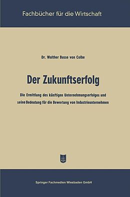 E-Book (pdf) Der Zukunftserfolg von Walther Busse von Colbe