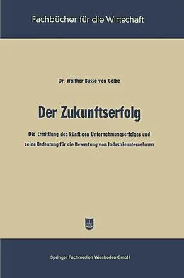 E-Book (pdf) Der Zukunftserfolg von Walther Busse von Colbe