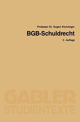 E-Book (pdf) BGB-Schuldrecht von Eugen Klunzinger