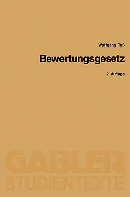 E-Book (pdf) Bewertungsgesetz von Wolfgang Teß