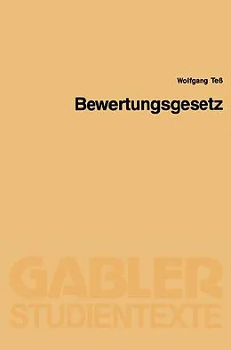 E-Book (pdf) Bewertungsgesetz von Wolfgang Teß