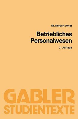 E-Book (pdf) Betriebliches Personalwesen von Norbert Arndt