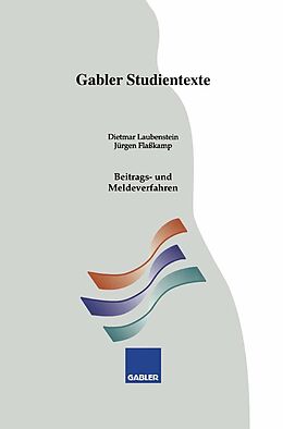 E-Book (pdf) Beitrags- und Meldeverfahren von Dietmar Laubenstein, Jürgen Flasskamp