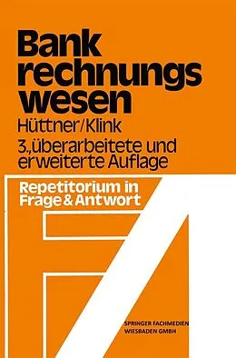 E-Book (pdf) Bank-Rechnungswesen von Erich Hüttner, Hans Klink