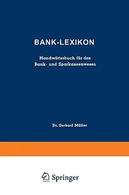E-Book (pdf) Bank-Lexikon von Gerhard Müller