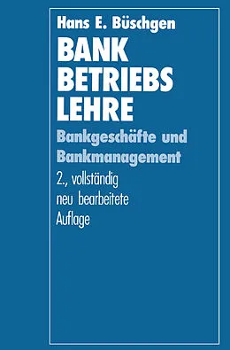 E-Book (pdf) Bankbetriebslehre von Hans E. Büschgen