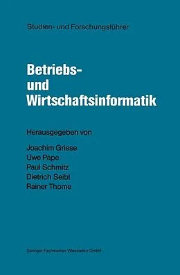E-Book (pdf) Studien- und Forschungsführer von Joachim Griese, Uwe Pape, Paul Schmitz