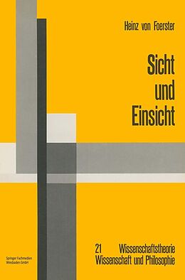 E-Book (pdf) Sicht und Einsicht von Heinz Foerster
