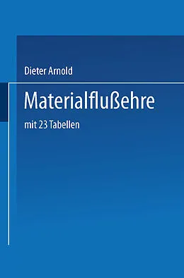 E-Book (pdf) Materialflusslehre von Dieter Arnold