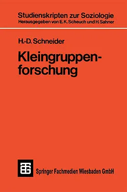 E-Book (pdf) Kleingruppenforschung von H. -D. Schneider