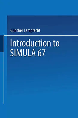 E-Book (pdf) Introduction to SIMULA 67 von Günther Lamprecht