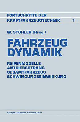 E-Book (pdf) Fahrzeug Dynamik von Prof. Dr.-Ing. Waldemar Stühler