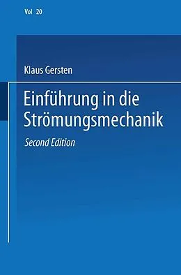 E-Book (pdf) Einführung in die Strömungsmechanik von Klaus Gersten