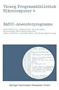 E-Book (pdf) BASIC-Anwenderprogramme von Peter Frahm, Werner Hürlimann, Helmut Richter