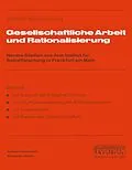 E-Book (pdf) Gesellschaftliche Arbeit und Rationalisierung von Institut Für Sozialforschung