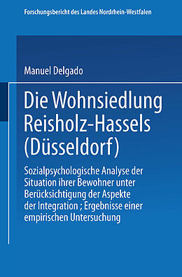 E-Book (pdf) Die Wohnsiedlung Reisholz-Hassels (Düsseldorf) von Jesus Manuel Delgado