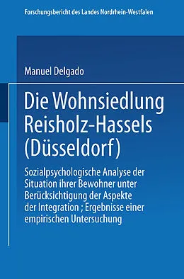 E-Book (pdf) Die Wohnsiedlung Reisholz-Hassels (Düsseldorf) von Jesus Manuel Delgado