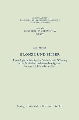 E-Book (pdf) Bronze und Silber von Klaus Maresch