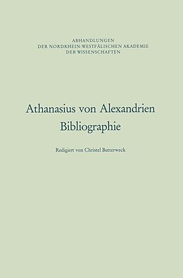 E-Book (pdf) Athanasius von Alexandrien von Christel Butterweck