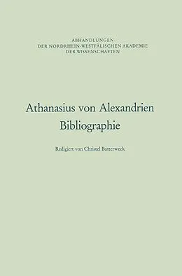 E-Book (pdf) Athanasius von Alexandrien von Christel Butterweck