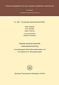 E-Book (pdf) Aspekte sozialökologischer Lebenswelterkundung von Dieter Baacke