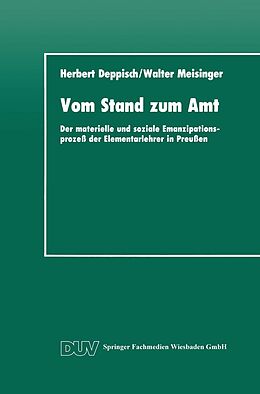 E-Book (pdf) Vom Stand zum Amt von Herbert Deppisch, Walter Meisinger