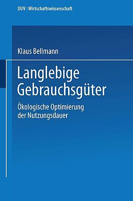 E-Book (pdf) Langlebige Gebrauchsgüter von Klaus Bellmann