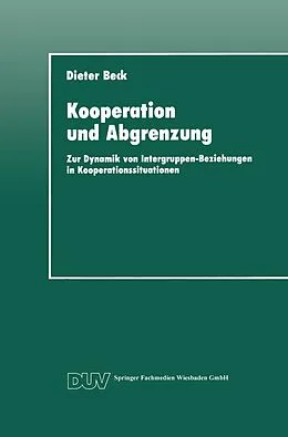 E-Book (pdf) Kooperation und Abgrenzung von Dieter Beck