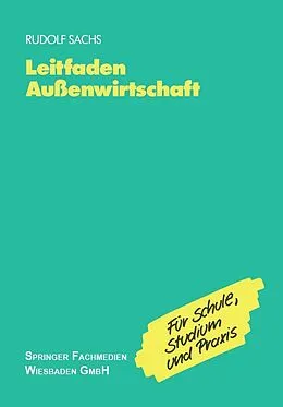 E-Book (pdf) Leitfaden Außenwirtschaft von Rudolf Sachs