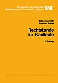 E-Book (pdf) Rechtskunde für Kaufleute von Sabine Klamroth, Reinhard Walter