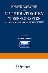 Kartonierter Einband Encyklopädie der mathematischen Wissenschaften mit Einschluss ihrer Anwendungen von Sommerfeld, Arnold