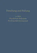 E-Book (pdf) Forschung und Prüfung von H. Moser