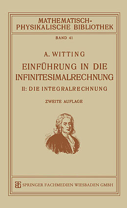 E-Book (pdf) Einführung in die Infinitesimalrechnung von Alexander Witting