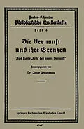E-Book (pdf) Die Vernunft und ihre Grenzen von Artur Buchenau