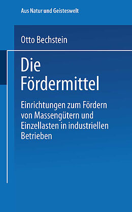 E-Book (pdf) Die Fördermittel von Otto Bechstein