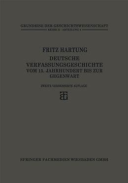 E-Book (pdf) Deutsche Verfassungsgeschichte von Fritz Hartung