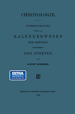 E-Book (pdf) Chronologie von August Mommsen