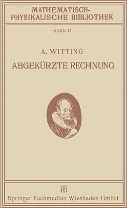 E-Book (pdf) Abgekürzte Rechnung von Alexander Witting