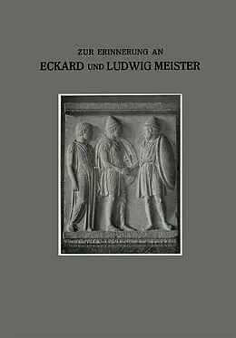 E-Book (pdf) Zur Erinnerung an unsere Brüder Eckard und Ludwig von Karl Meister, Richard Meister