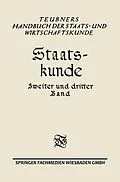 E-Book (pdf) Staats-kunde von Erwin Geldmacher