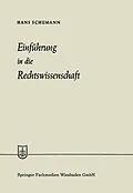 E-Book (pdf) Einführung in die Rechtswissenschaft von Hans Schumann